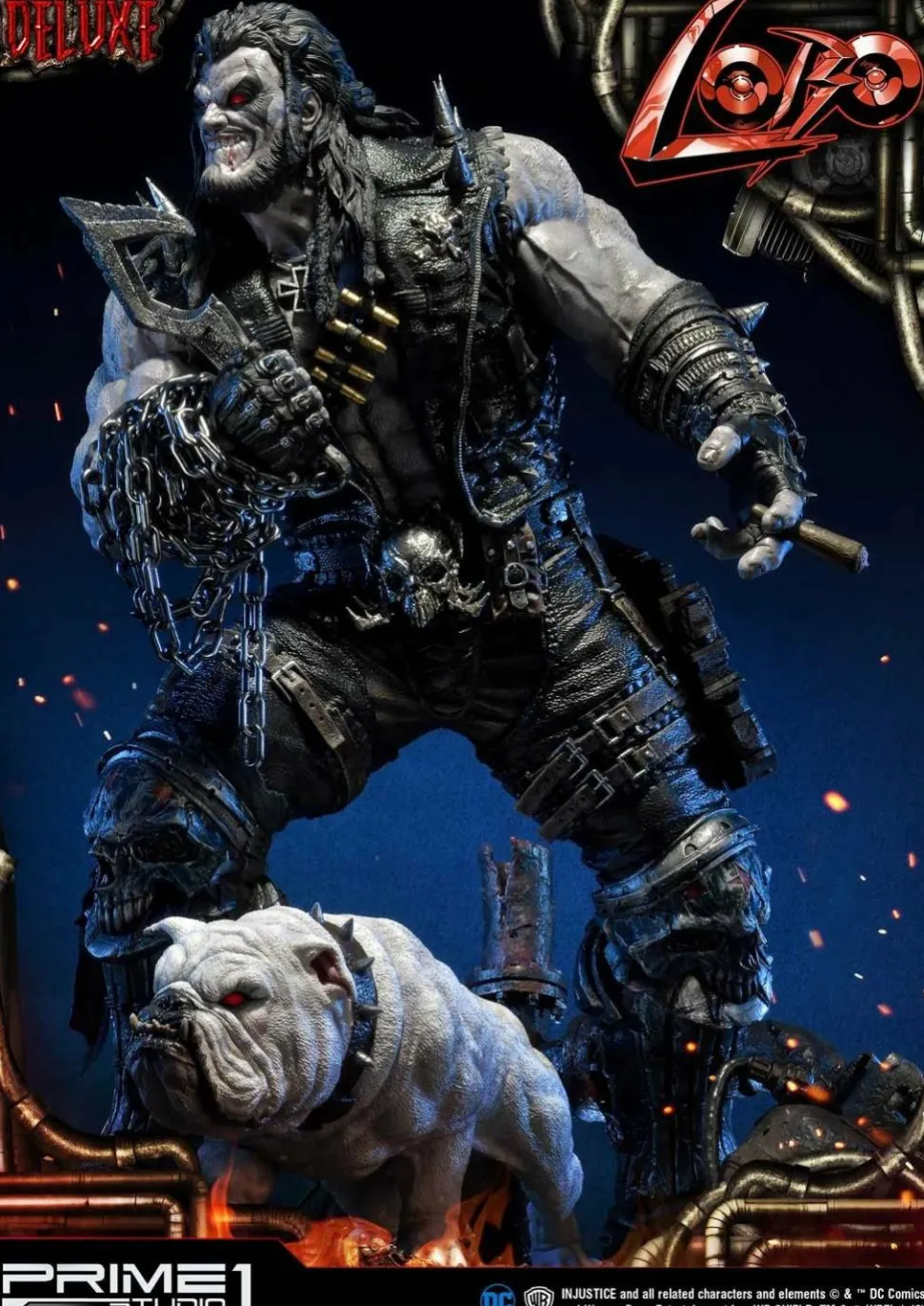 Injustice: Gods Among Us - Lobo Deluxe 1/3 Scale Statue