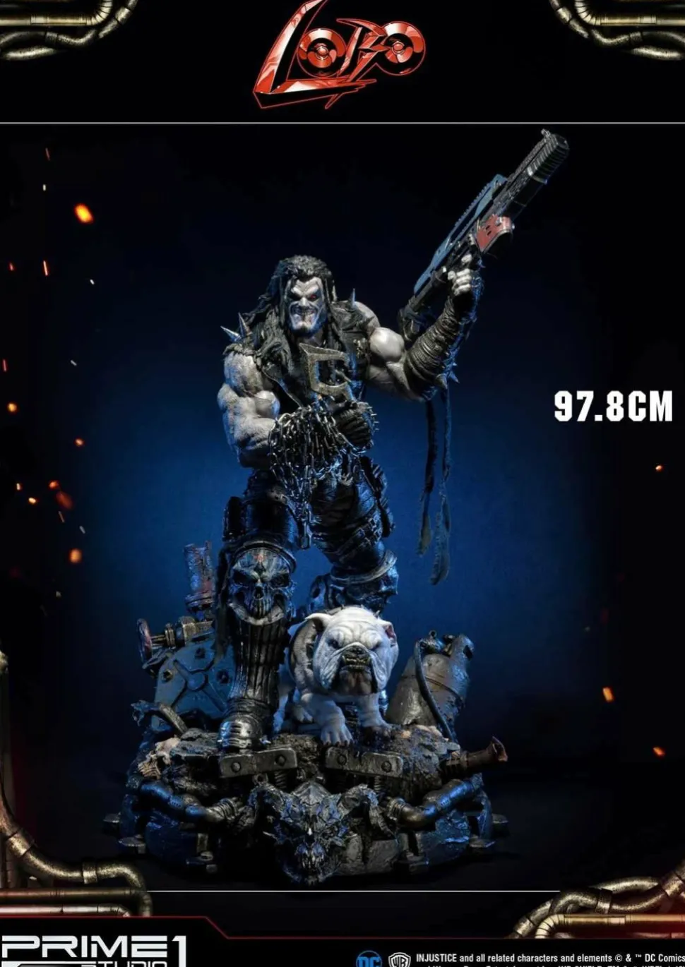 Injustice: Gods Among Us - Lobo Deluxe 1/3 Scale Statue
