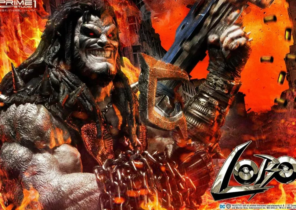 Injustice: Gods Among Us - Lobo Deluxe 1/3 Scale Statue