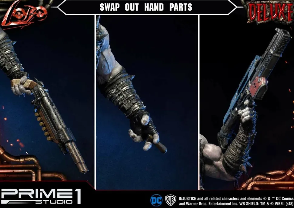 Injustice: Gods Among Us - Lobo Deluxe 1/3 Scale Statue