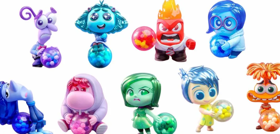 Inside Out 2 - Cosbi Collection Blind Box Hot Toys Figure (Single Unit)