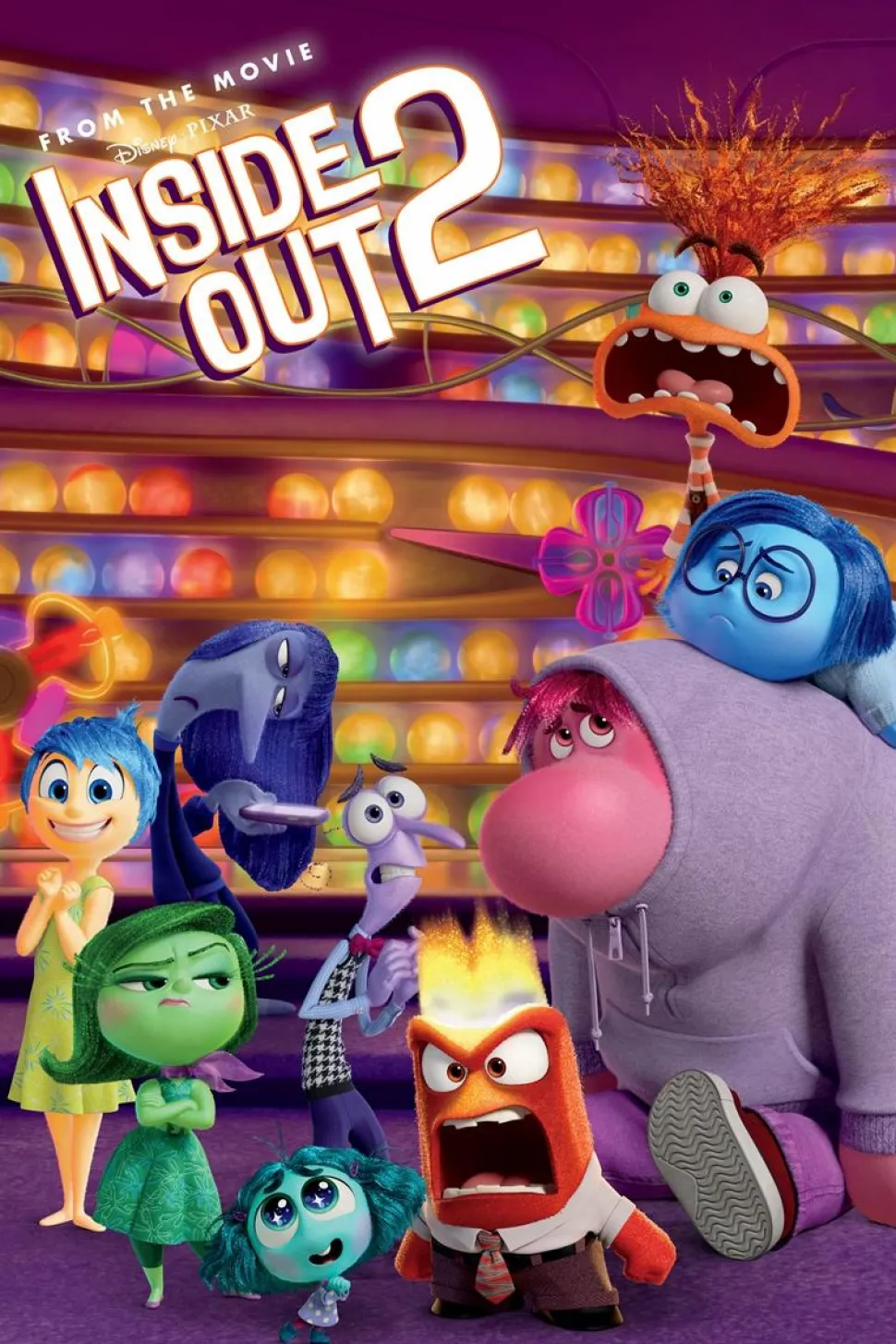 Inside Out 2 - Emotions Poster (1212)