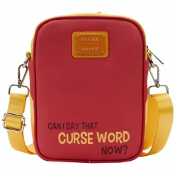 Inside Out - Anger Cosplay Glow in the Dark 8” Faux Leather Passport Bag