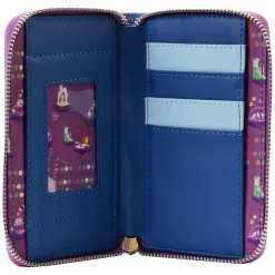 Inside Out - Control Panel Glow in the Dark 5” Faux Leather Zip-Around Wallet