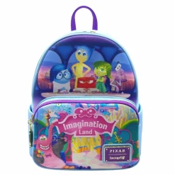 Inside Out - Scenes 10” Faux Leather Mini Backpack