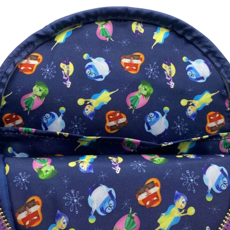 Inside Out - Scenes 10” Faux Leather Mini Backpack