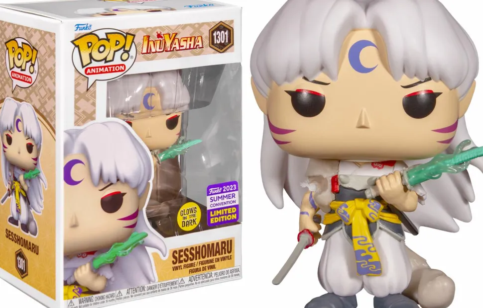 InuYasha - Sesshomaru Glow-in-the-Dark Pop! Vinyl Figure (2023 Summer Convention Exclusive)