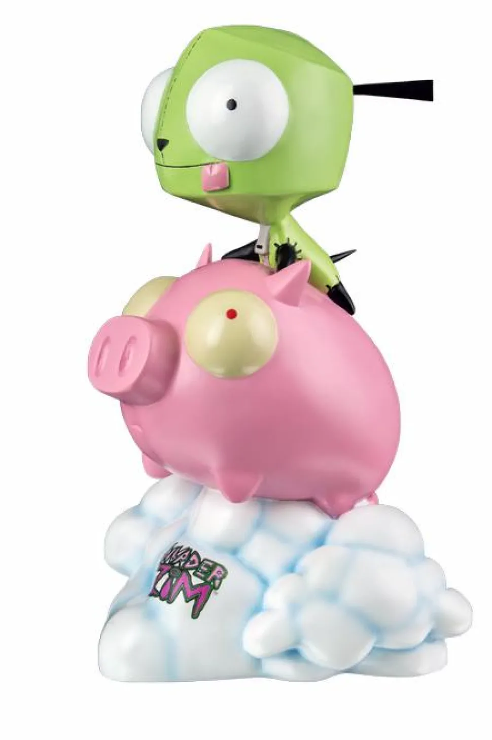 Invader Zim - Gir on Pig 10" Statue
