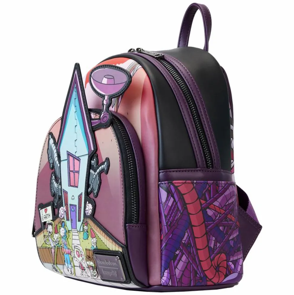 Invader Zim - Secret Lair 10” Faux Leather Mini Backpack