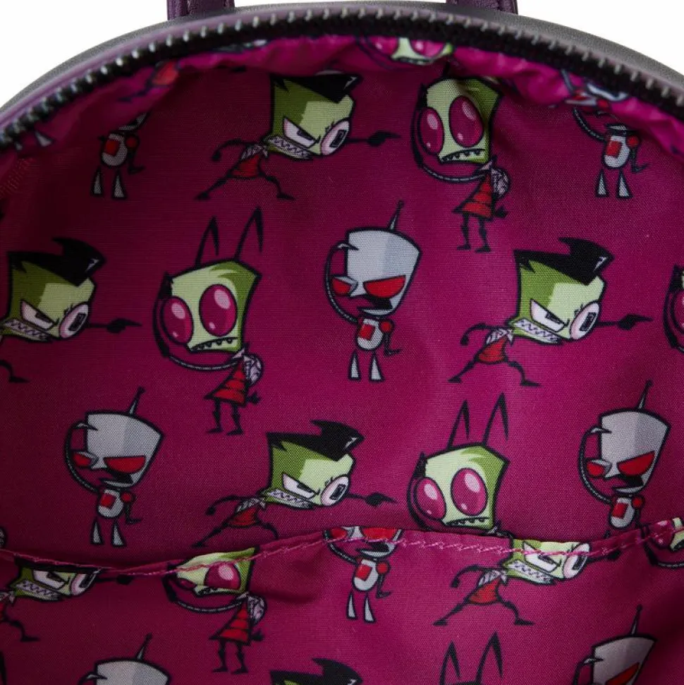 Invader Zim - Secret Lair 10” Faux Leather Mini Backpack
