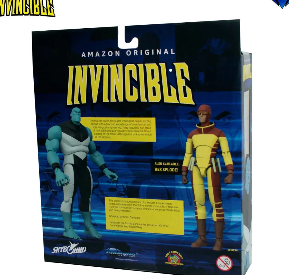 Invincible (2021) - Mauler Twin Deluxe 7" Scale Action Figure (Series 4)
