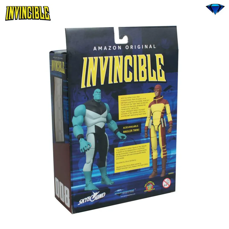 Invincible (2021) - Rex Splode Deluxe 7" Scale Action Figure (Series 4)