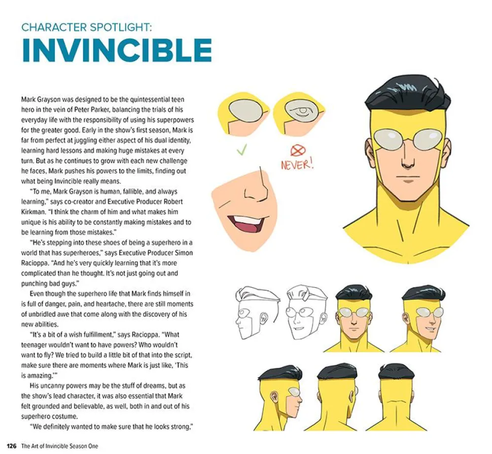 Invincible (2021) - The Art of Invincible Season One Hardcover Book