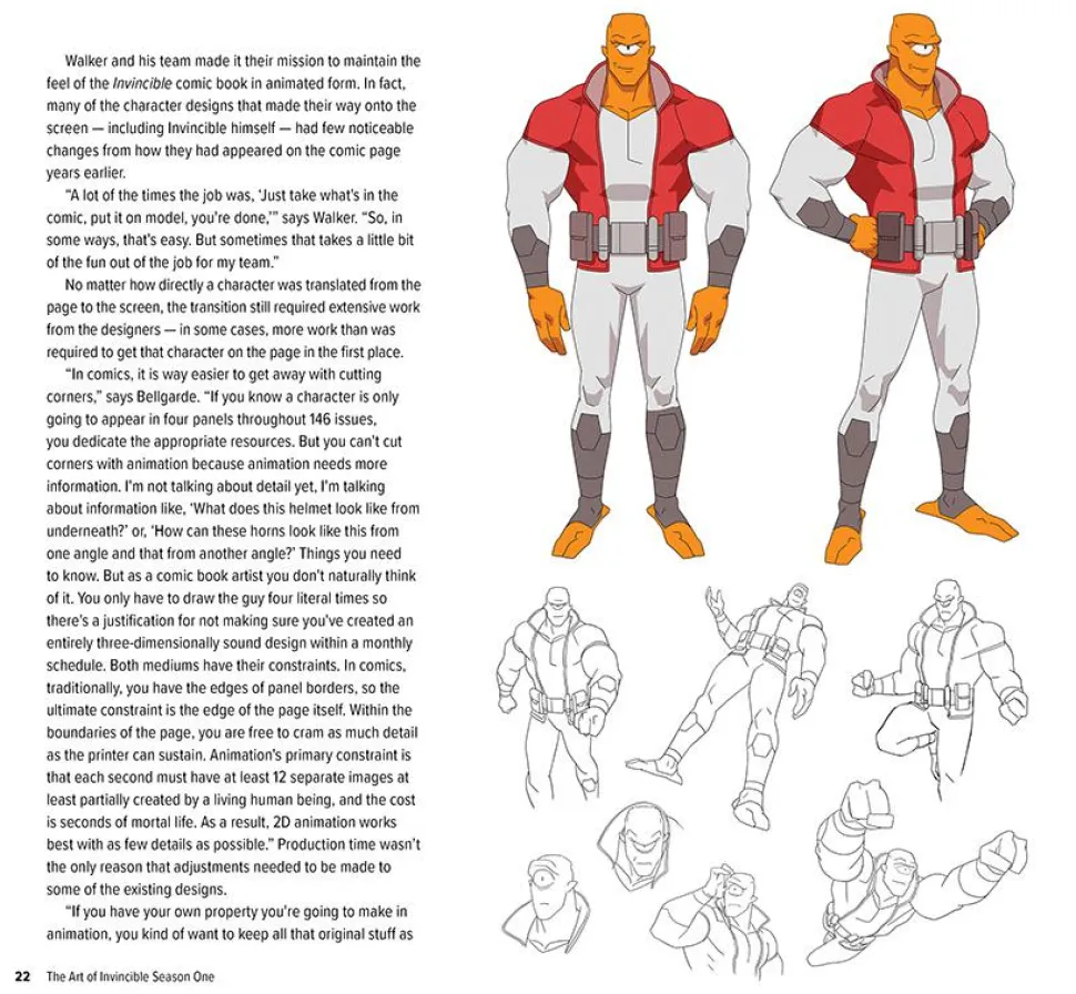 Invincible (2021) - The Art of Invincible Season One Hardcover Book