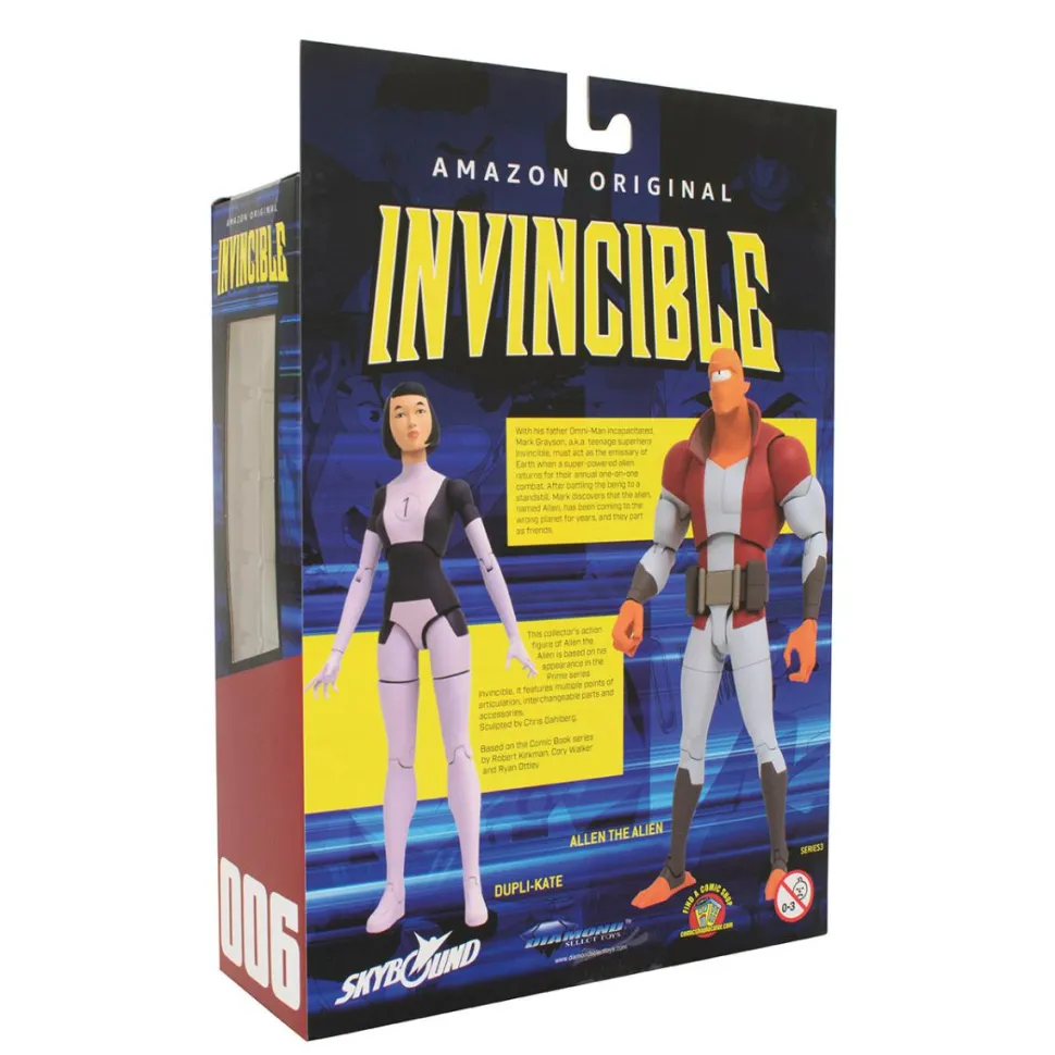 Invincible - Allen the Alien Deluxe 7" Scale Action Figure (Series 3)