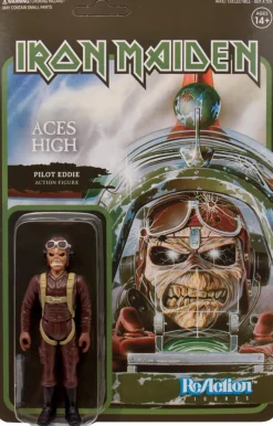 Iron Maiden - Aces High Pilot Eddie ReAction 3.75” Action Figure