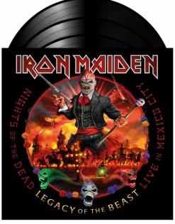 Iron Maiden - Nights Of The Dead, Legacy Of The Beast: Live In Mexico City 3xLP Vinyl Record