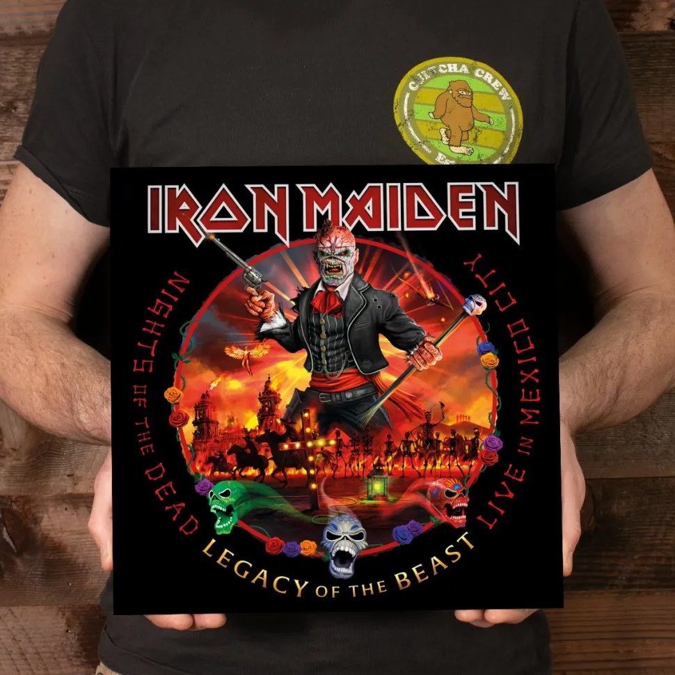 Iron Maiden - Nights Of The Dead, Legacy Of The Beast: Live In Mexico City 3xLP Vinyl Record