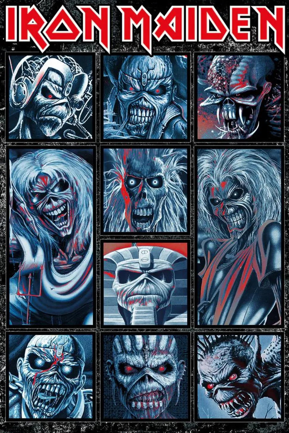 Iron Maiden - Ten Eddies Poster (1215)