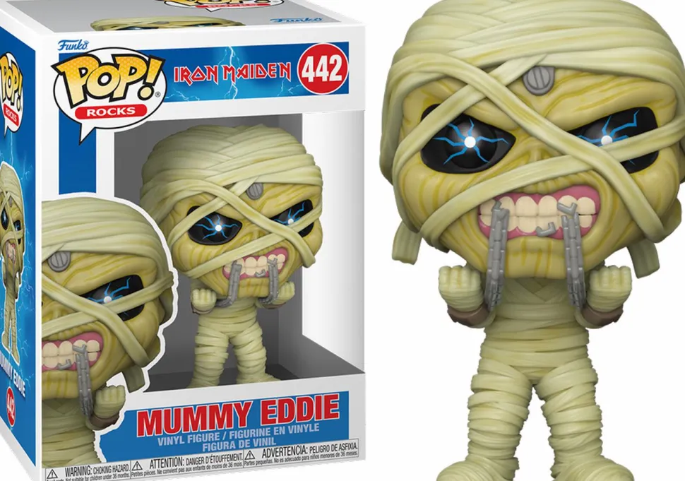 Iron Maiden: 50th Anniversary - Mummy Eddie Pop! Vinyl Figure