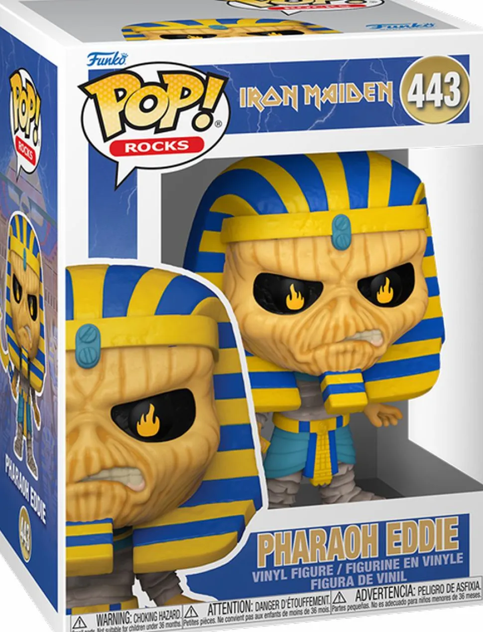 Iron Maiden: 50th Anniversary - Pharaoh Eddie Pop! Vinyl Figure