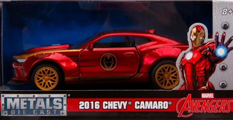 Iron Man - 2016 Chevy Camaro 1/32 Scale Metals Die-Cast Vehicle Replica