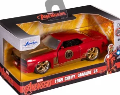 Iron Man - 1969 Chevy Camaro SS 1/32 Scale Hollywood Rides Die-Cast Vehicle Replica