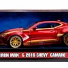 Iron Man - 2016 Chevy Camaro with Iron Man 1/24th Scale Hollywood Rides Die-Cast Vehicle