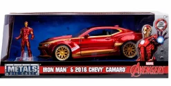 Iron Man - 2016 Chevy Camaro with Iron Man 1/24th Scale Hollywood Rides Die-Cast Vehicle