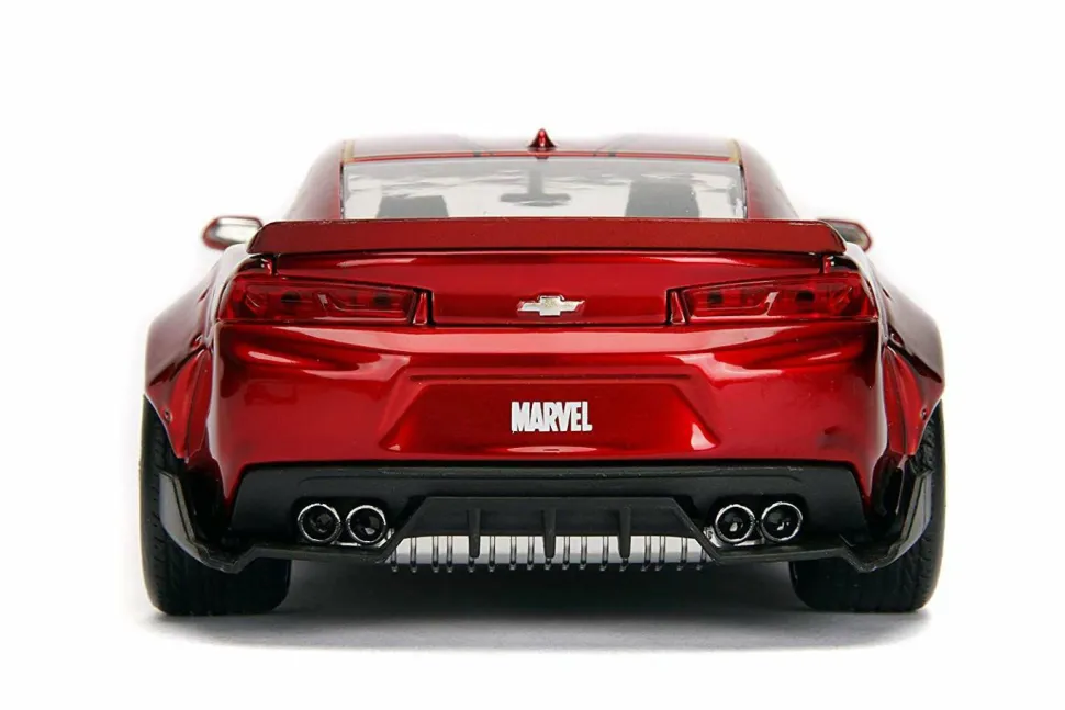 Iron Man - 2016 Chevy Camaro with Iron Man 1/24th Scale Hollywood Rides Die-Cast Vehicle