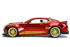 Iron Man - 2016 Chevy Camaro with Iron Man 1/24th Scale Hollywood Rides Die-Cast Vehicle