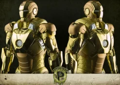 Iron Man 3 - Hall of Armor Mark XXI (21) 1/9th Scale Action Hero Vignette Model Kit Statue