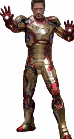Iron Man 3 - Iron Man Mark XLII 42 (2.0) Deluxe 1/6th Scale Hot Toys Action Figure