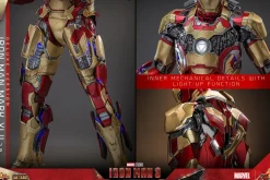 Iron Man 3 - Iron Man Mark XLII 42 (2.0) Deluxe 1/6th Scale Hot Toys Action Figure
