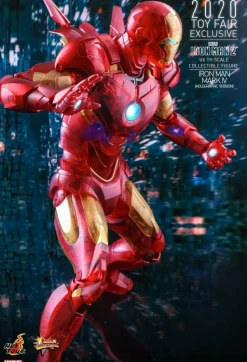 Iron Man 2 - Iron Man Mark IV Holographic Version 1/6th Scale Hot Toys Action Figure (2020 Toy Fair Exclusive) (Int Sales Only)