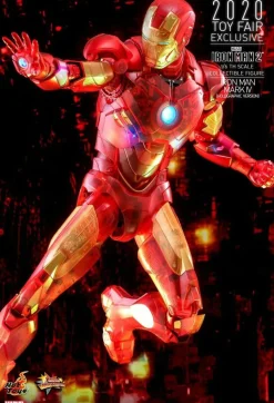 Iron Man 2 - Iron Man Mark IV Holographic Version 1/6th Scale Hot Toys Action Figure (2020 Toy Fair Exclusive) (Int Sales Only)