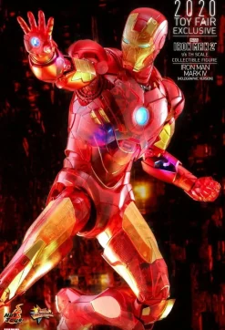 Iron Man 2 - Iron Man Mark IV Holographic Version 1/6th Scale Hot Toys Action Figure (2020 Toy Fair Exclusive) (Int Sales Only)