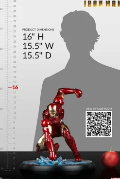 Iron Man (2008) - Iron Man Mark III (3) 16” Maquette Statue