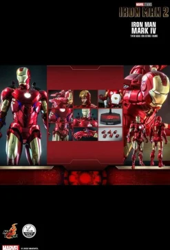 Iron Man 2 - Iron Man Mark IV 1/4 Scale Hot Toys Action Figure