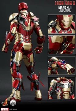 Iron Man 3 - Iron Man Mark XLII (42) Deluxe 1/4 Scale Hot Toys Action Figure