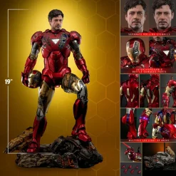 Iron Man 2 - Iron Man Mark VI 1/4th Scale Hot Toys Action Figure