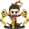 Iron Man 2 - Iron Man Mark IV With Suit-Up Gantry Cosbaby (S) Hot Toys Figure