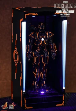 Iron Man 2 - Neon Tech War Machine Hall of Armour 5