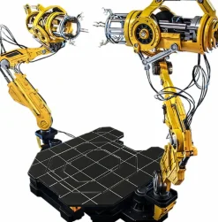 Iron Man 2 - Suit-Up Gantry 1/4 Scale Hot Toys Action Figure Accessory Set