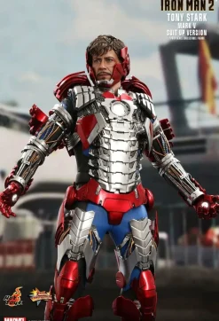 Iron Man 2 - Tony Stark Mark V Suit Up Version 1/6th Scale Hot Toys Action Figure