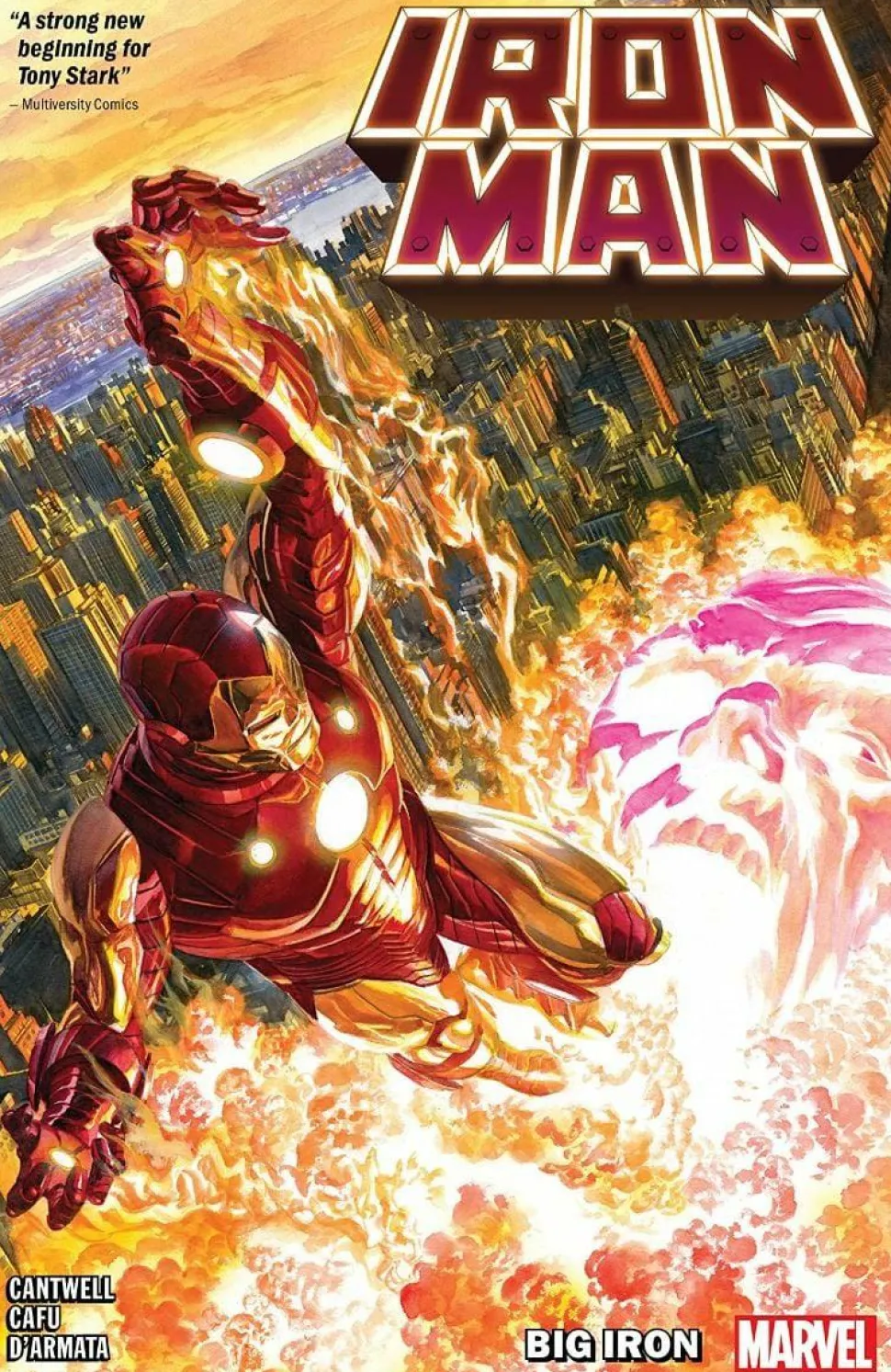 Iron Man (2020) - Volume 01 Big Iron Trade Paperback Book