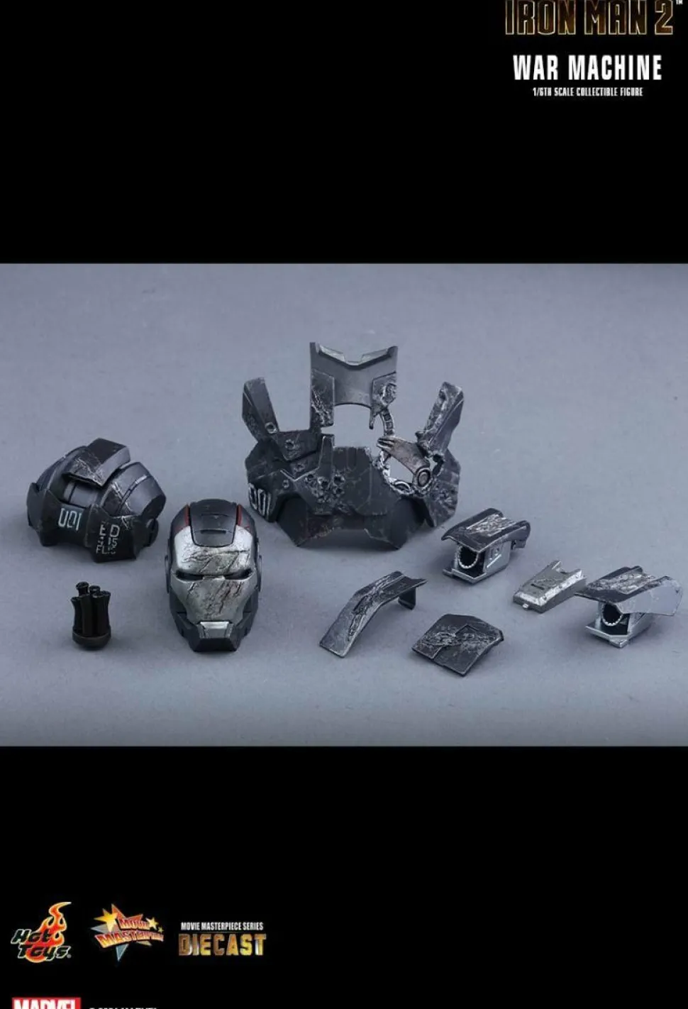 Iron Man 2 - War Machine 1/6th Scale Die-Cast Hot Toys Action Figure