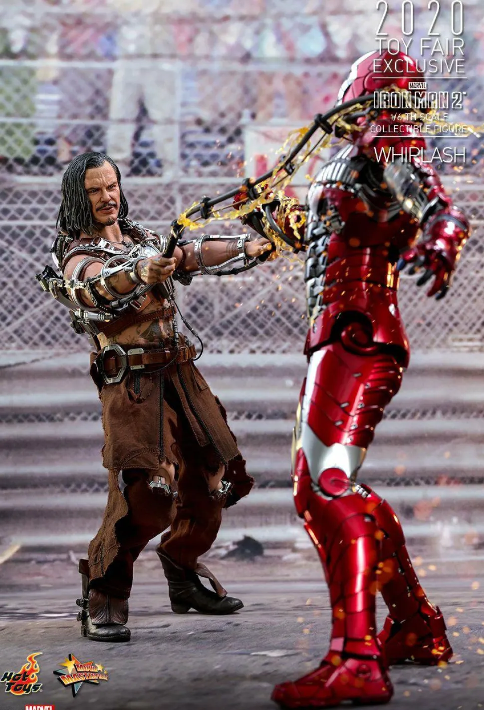 Iron Man 2 - Whiplash 1/6th Scale Hot Toys Action Figure (2020 Toy Fair Exclusive) (Int Sales Only)