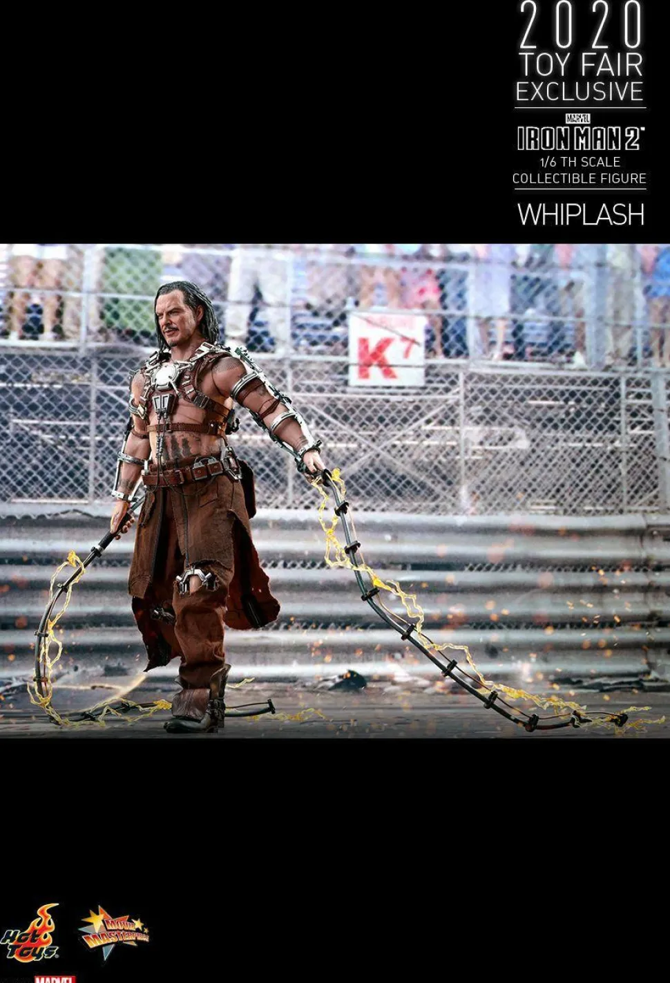 Iron Man 2 - Whiplash 1/6th Scale Hot Toys Action Figure (2020 Toy Fair Exclusive) (Int Sales Only)