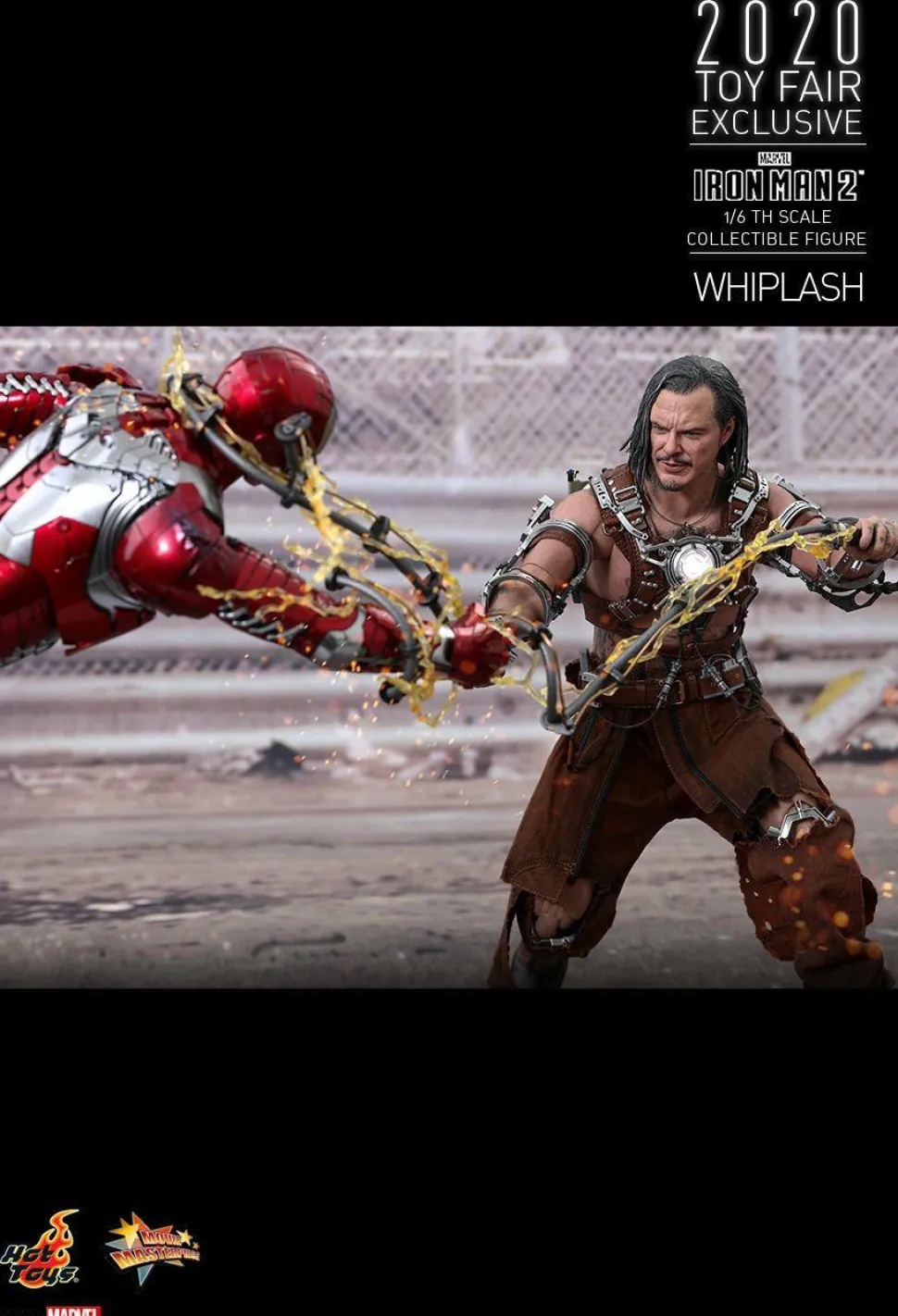 Iron Man 2 - Whiplash 1/6th Scale Hot Toys Action Figure (2020 Toy Fair Exclusive) (Int Sales Only)